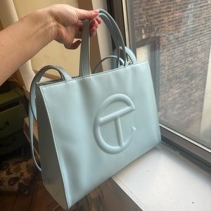 Medium Pool Blue Telfar